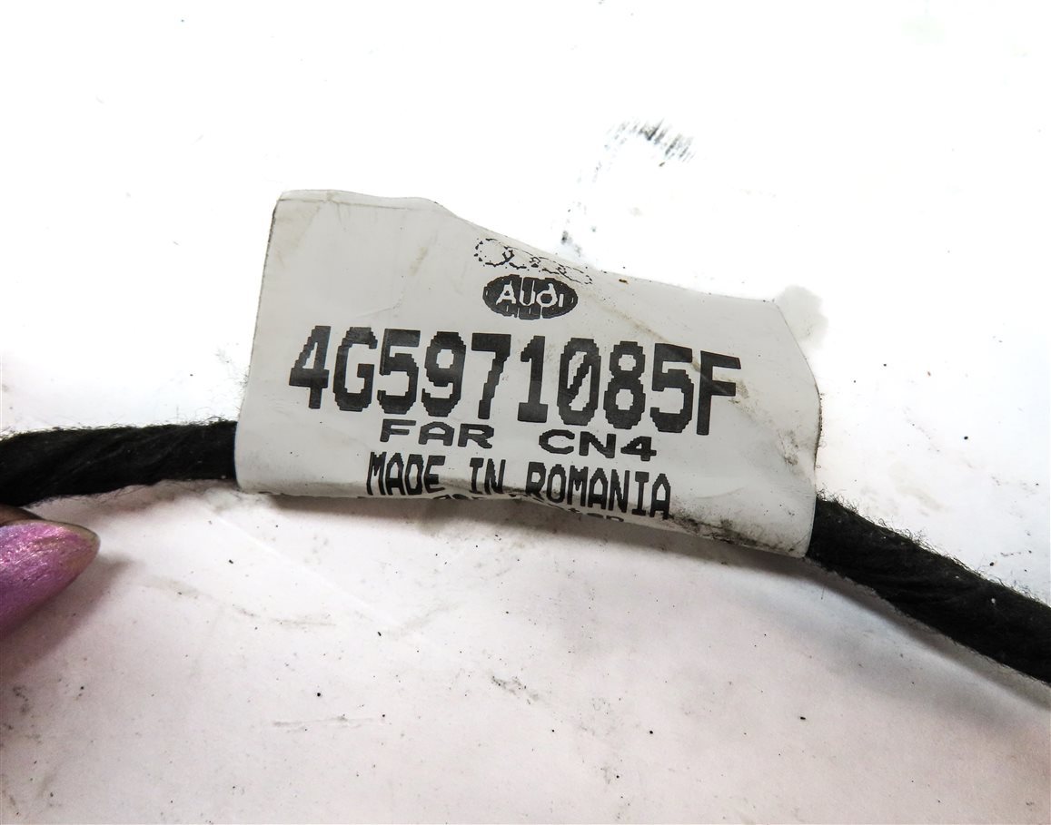 Thumbnail 4: 2015 AUDI A6 (C7) REAR PARK ASSIST PDC DISTANCE CONTROL SENSOR SET/4 (Black)
