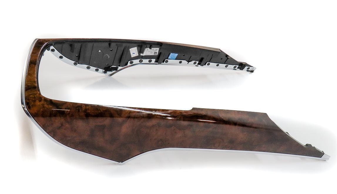 Thumbnail 21: 2015 AUDI A6 (C7) INTERIOR DASH CENTER CONSOLE DOOR TRIM SET/8 (Walnut)
