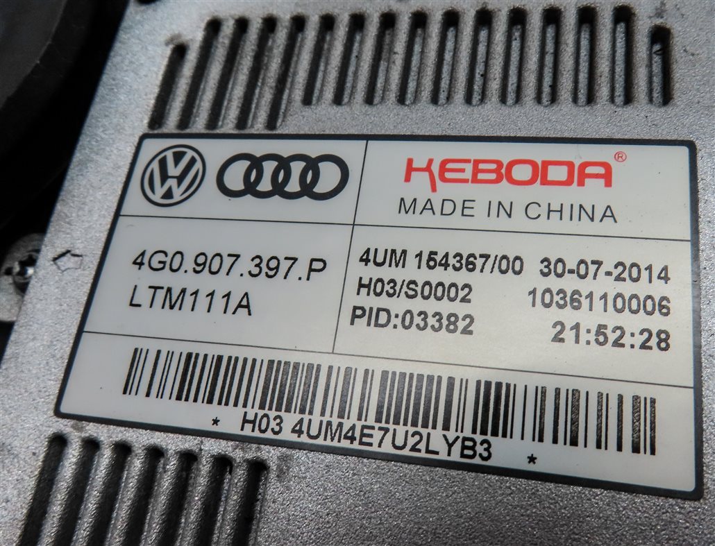 Thumbnail 8: 2012-2015 AUDI A6 (C7) RIGHT PASSENGER XENON HID HEADLIGHT LIGHT LAMP (NON AFS)