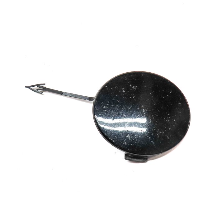 Thumbnail 2: 2015 AUDI A6 (C7) FRONT LOWER BUMPER TOWING TOW HOOK LID COVER FLAP (Black)