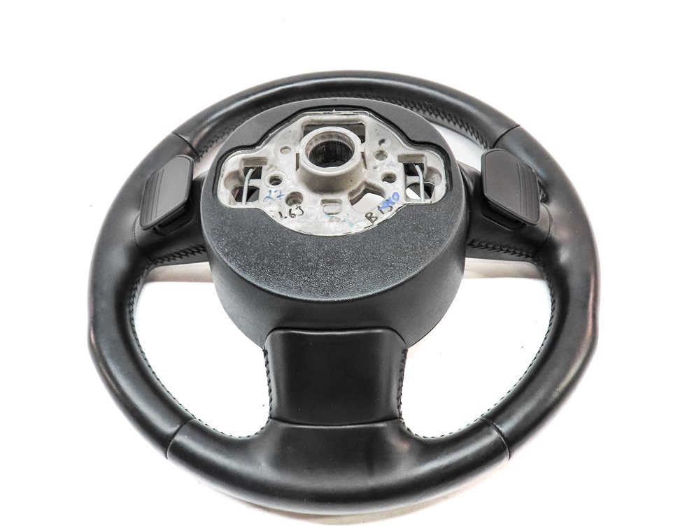 Thumbnail 5: 2012-2018 AUDI A6 A7 S6 S7 C7 4G8 3-SPOKE HEATED TIPTRONIC STEERING WHEEL(Black)