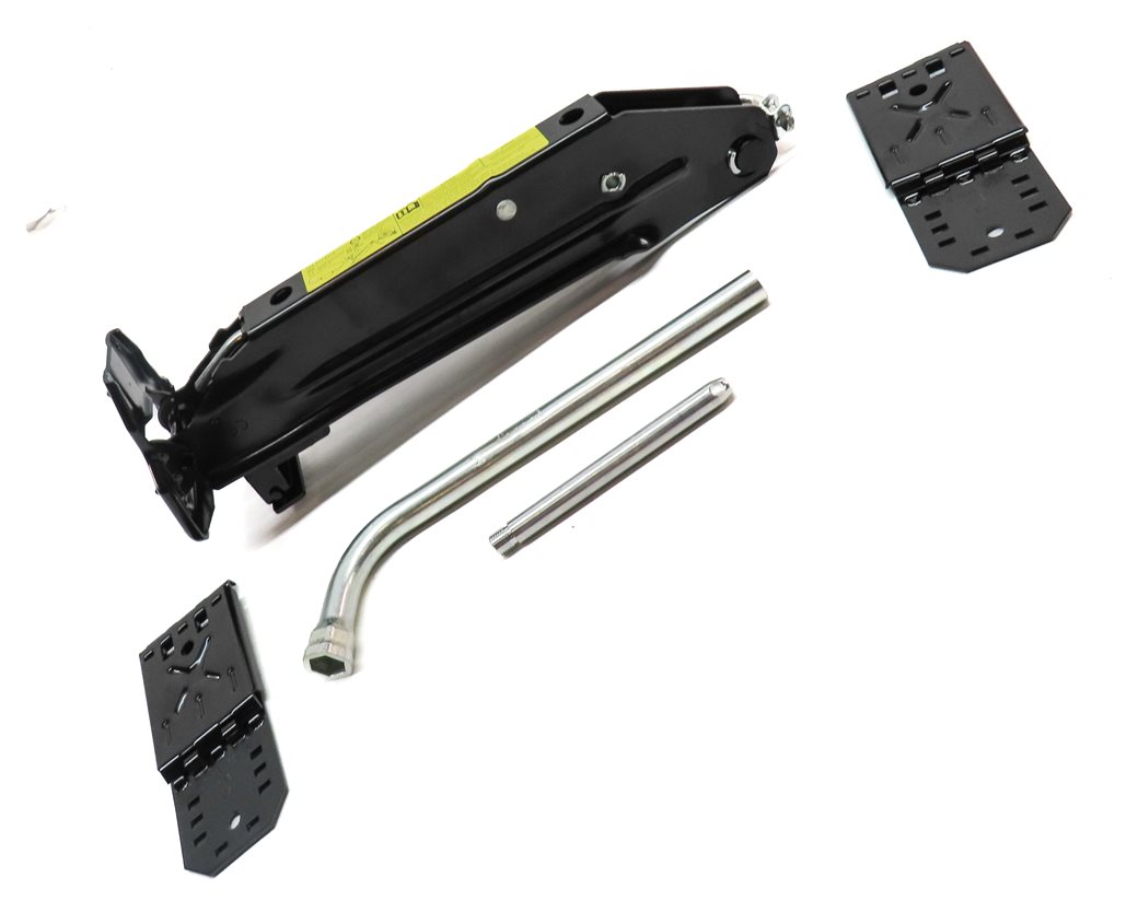 Thumbnail 3: PORSCHE 11-18 CAYENNE 958 15-23 MACAN 95B SPARE TIRE JACK & LUG WRENCH TOOL KIT