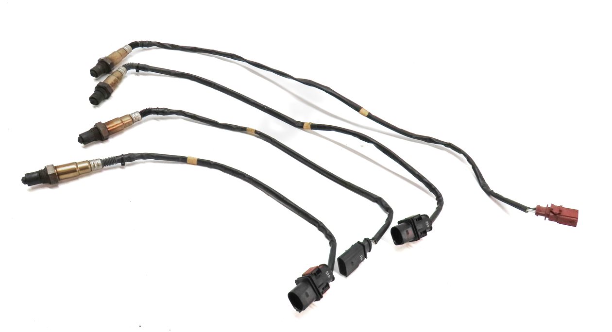 2014 PORSCHE CAYENNE (958) 3.6L VR6 ENGINE OXYGEN O2 LAMBDA PROBE SENSOR SET/4