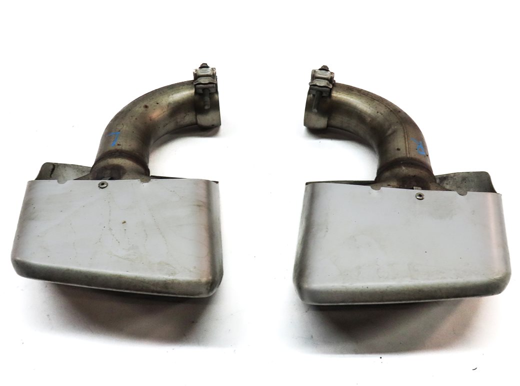 Thumbnail 5: 2011-2014 PORSCHE CAYENNE (958) 3.6L ENGINE MUFFLER PIPE EXHAUST TIP SET