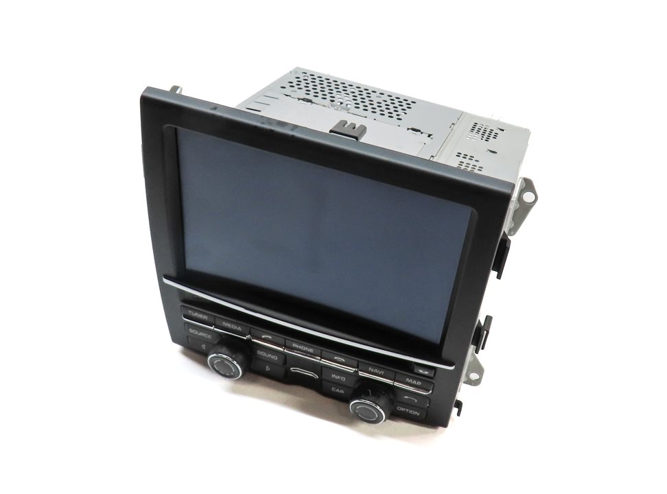 Thumbnail 2: 2014 PORSCHE CAYENNE (958) FRONT RADIO CD NAVIGATION MMI SCREEN HEAD UNIT