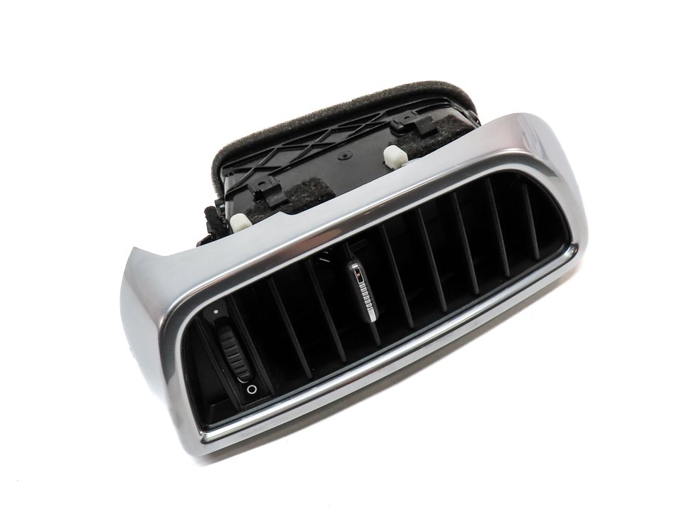 2014 PORSCHE CAYENNE (958) FRONT CENTER LEFT DASH HEAT AIR AC VENT (Black)