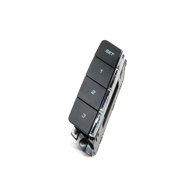 2014 PORSCHE CAYENNE (958) FRONT RIGHT PASSENGER MEMORY SEAT SELECT SWITCH
