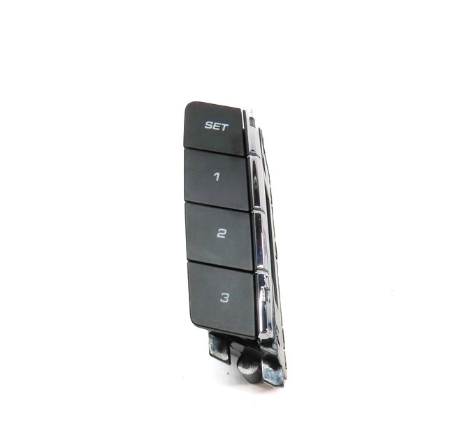 Thumbnail 2: 2014 PORSCHE CAYENNE (958) FRONT RIGHT PASSENGER MEMORY SEAT SELECT SWITCH