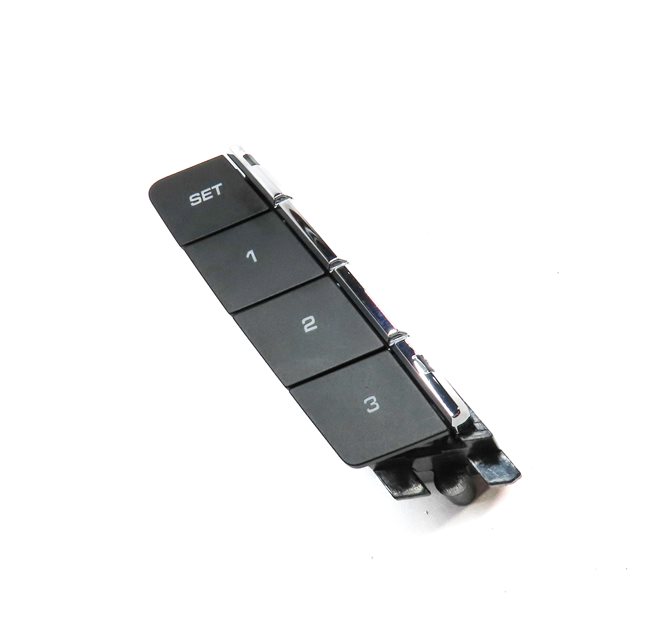 Thumbnail 3: 2014 PORSCHE CAYENNE (958) FRONT RIGHT PASSENGER MEMORY SEAT SELECT SWITCH