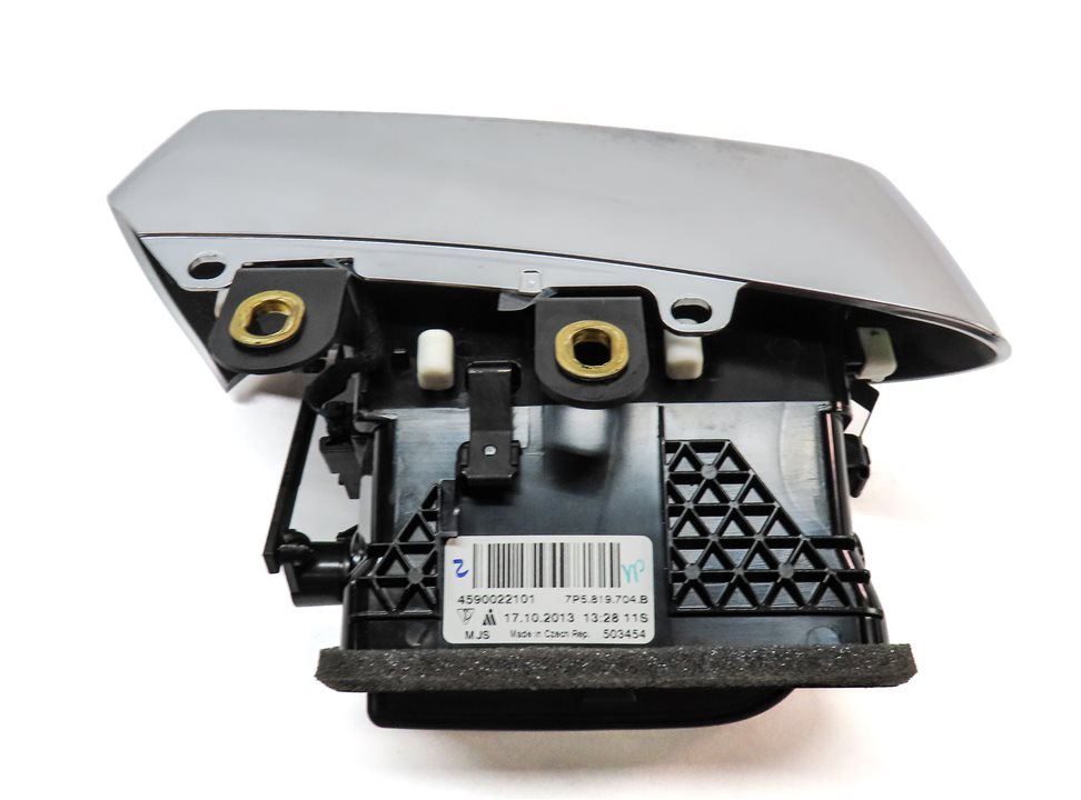 Thumbnail 5: 2014 PORSCHE CAYENNE (958) FRONT RIGHT PASSENGER DASH HEAT AIR AC VENT (Black)