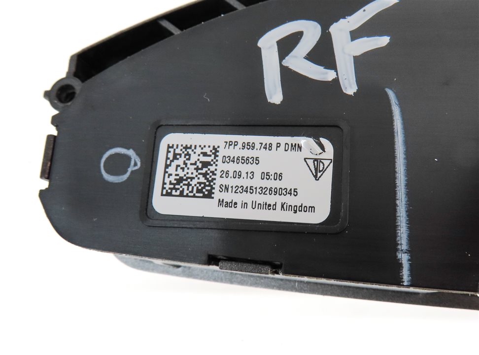 Thumbnail 6: 14 PORSCHE CAYENNE 958 FRONT RIGHT PASSENGER SEAT POSITION LUMBAR ADJUST SWITCH