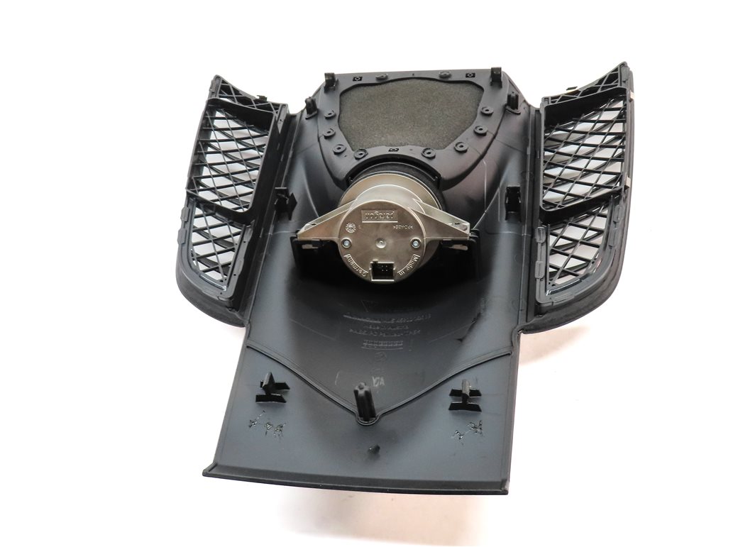 Thumbnail 6: 2014 PORSCHE CAYENNE (958) FRONT CENTER DASH CLOCK w/ SPEAKER GRILLE (BLACK)