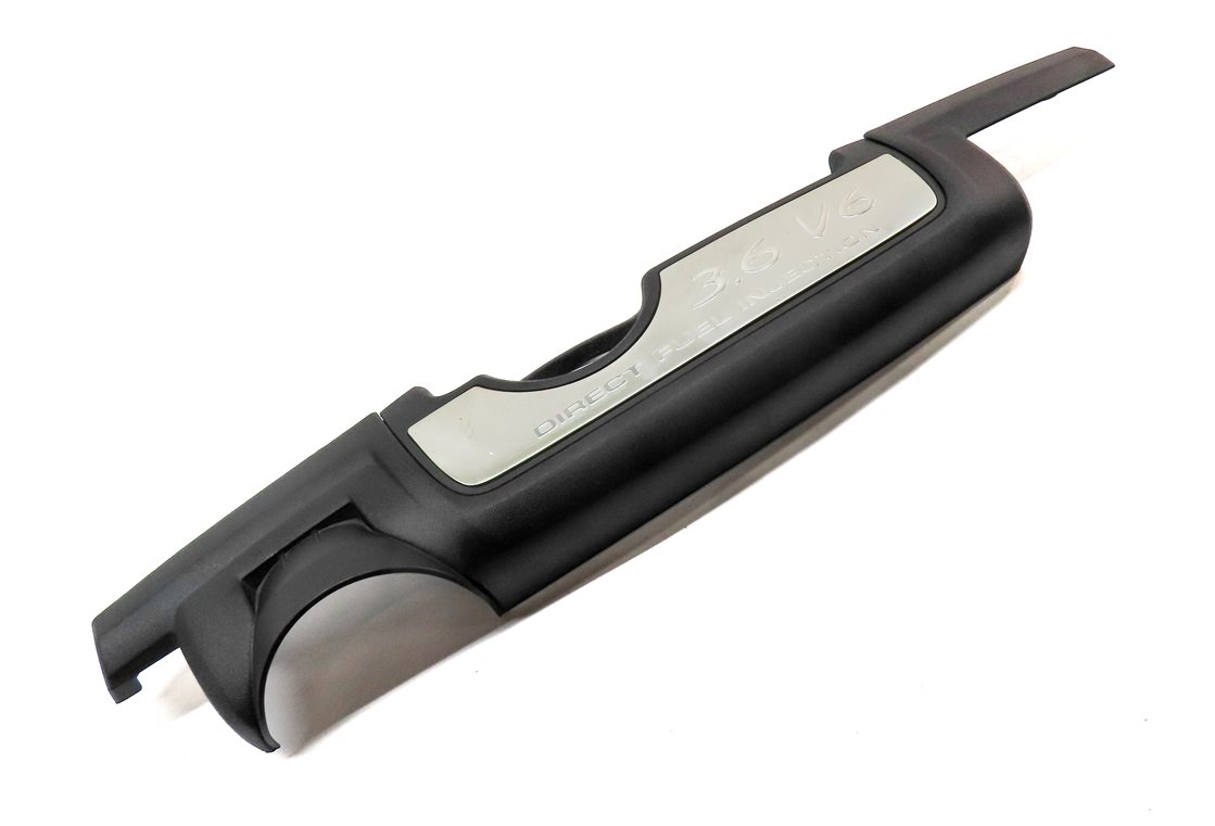 Thumbnail 3: 2014 PORSCHE CAYENNE (958) 3.6L VR6 ENGINE FRONT COVER TRIM (BLACK / SILVER)