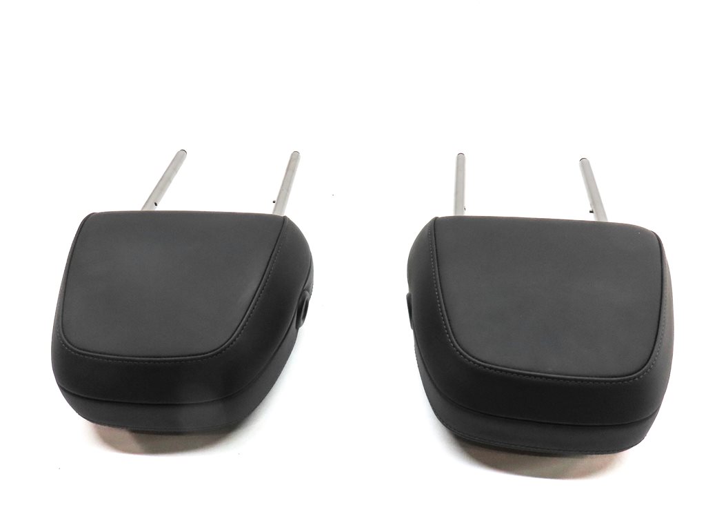 Thumbnail 5: 11-18 PORSCHE CAYENNE (958 970 G1) FRONT LEFT & RIGHT SEAT HEADREST SET2 (Black)