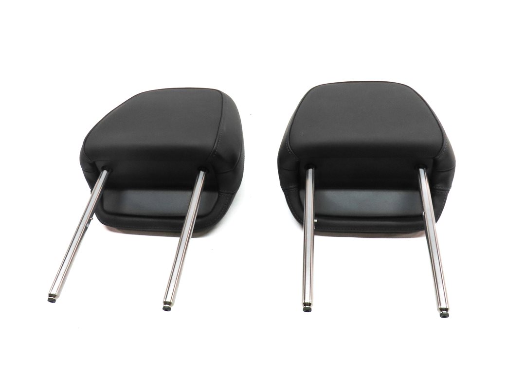Thumbnail 6: 11-18 PORSCHE CAYENNE (958 970 G1) FRONT LEFT & RIGHT SEAT HEADREST SET2 (Black)