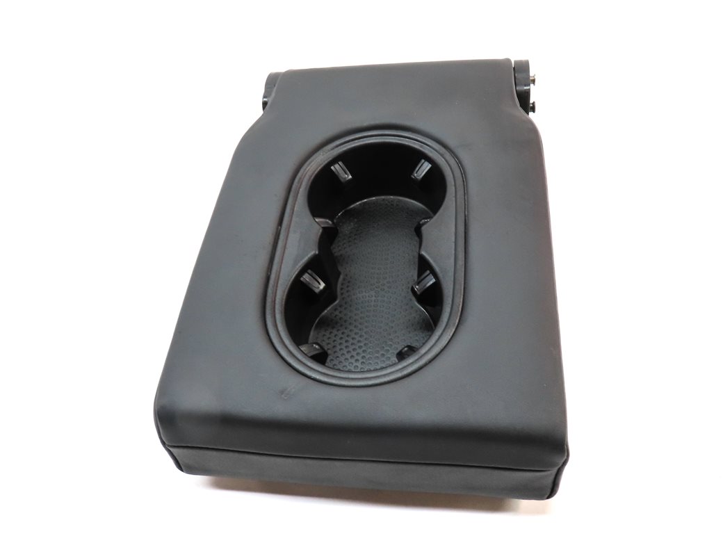 Thumbnail 2: 11-18 PORSCHE CAYENNE (958) REAR SEAT CENTER FOLD DOWN ARM REST ARMREST (Black)