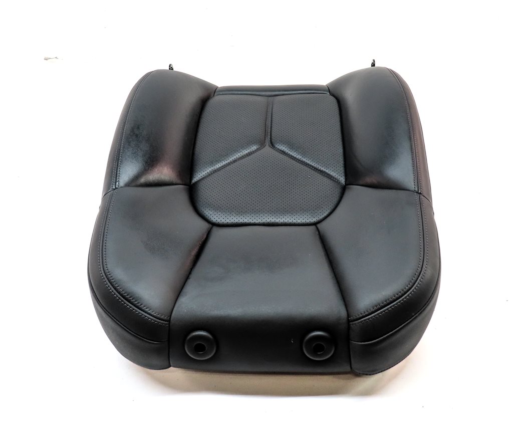 Thumbnail 4: 14 PORSCHE CAYENNE 958 FRONT RIGHT UPPER HEATED MEMORY SEAT CUSHION (Black)