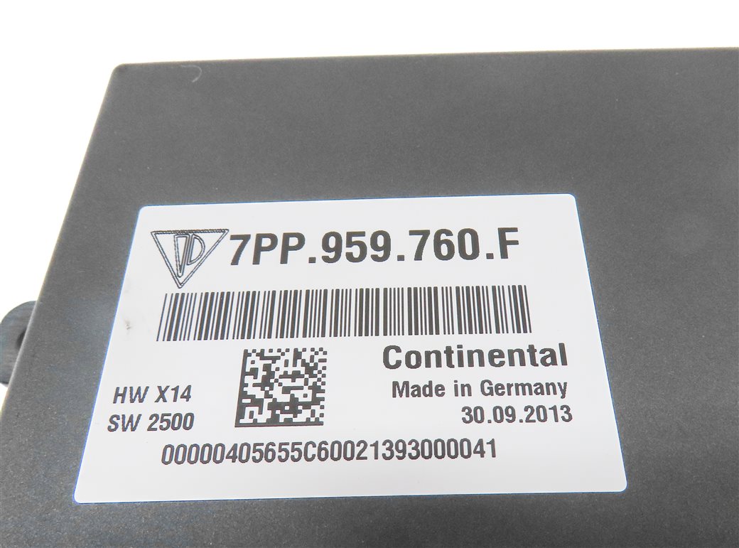 Thumbnail 4: 2014 PORSCHE CAYENNE (958) FRONT LEFT DRIVER SEAT CONTROL MODULE