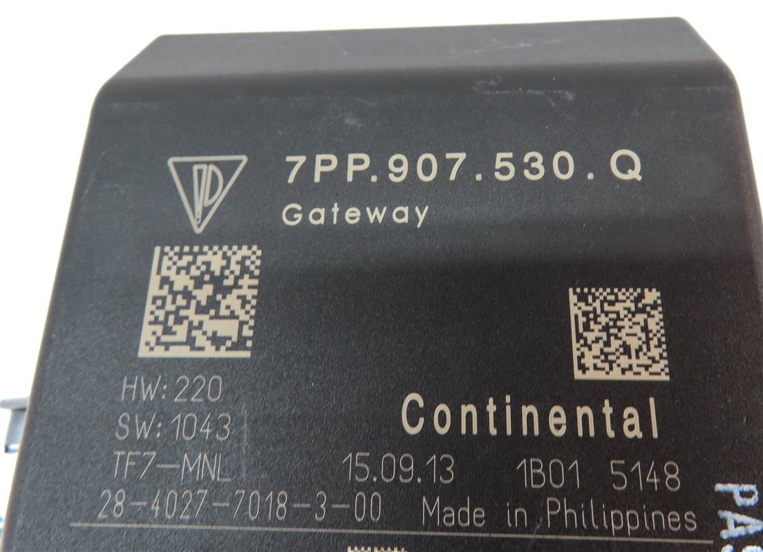 Thumbnail 4: 2014 PORSCHE CAYENNE (958) GATEWAY INTERFACE COMPUTER CONTROL MODULE