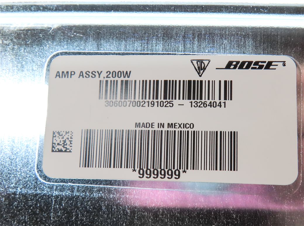 Thumbnail 5: 14 PORSCHE CAYENNE (958) BOSE STEREO AUDIO SOUND SYSTEM SUBWOOFER AMPLIFIER AMP