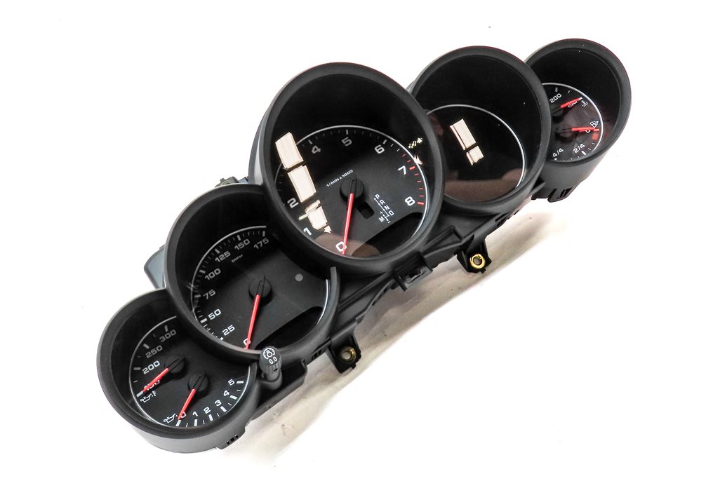 Thumbnail 4: 14 PORSCHE CAYENNE 958 3.6L VR6 SPEEDOMETER INSTRUMENT DASH GAUGE CLUSTER (76k)