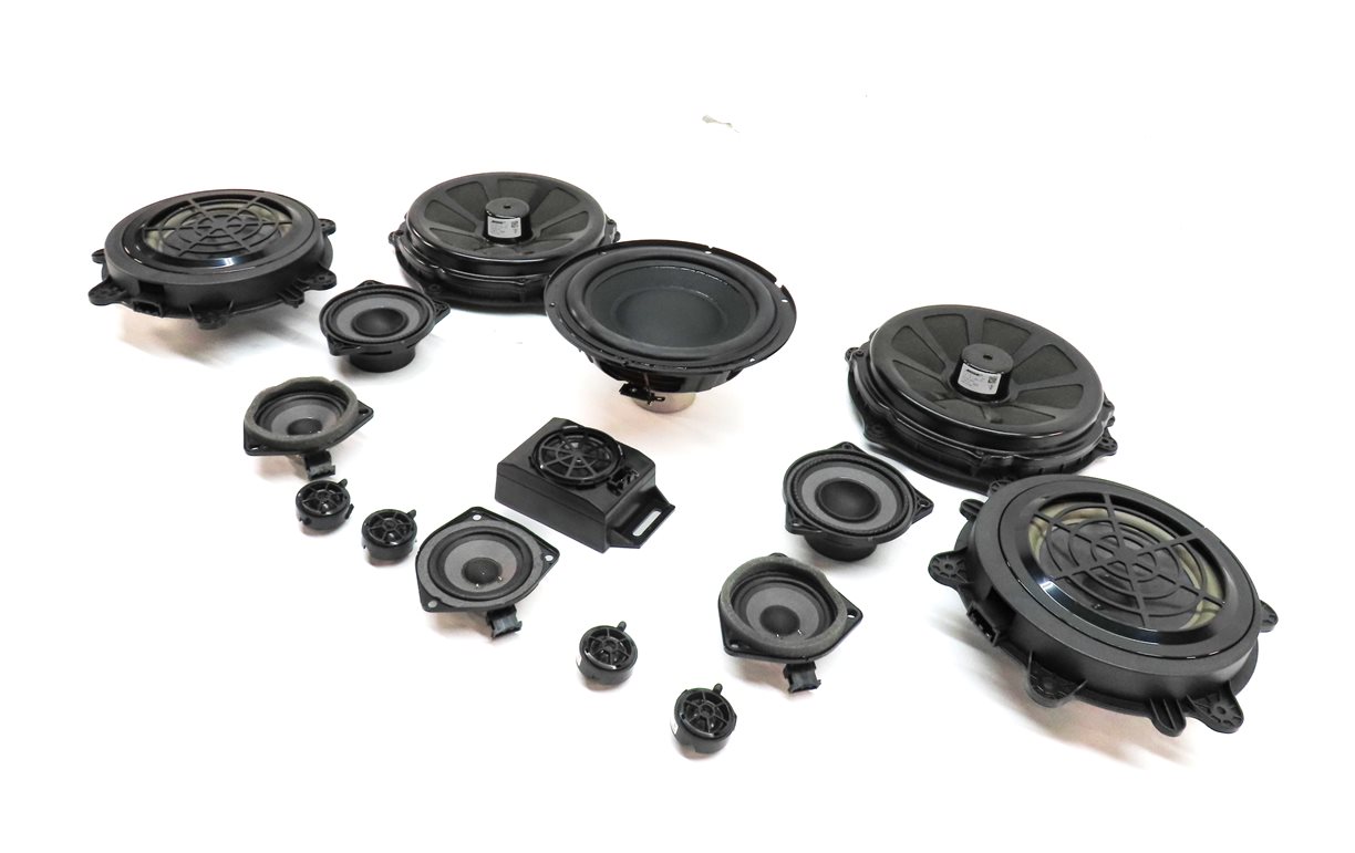 2014 PORSCHE CAYENNE (958) BOSE RADIO STEREO AUDIO SOUND SYSTEM SPEAKER SET/15