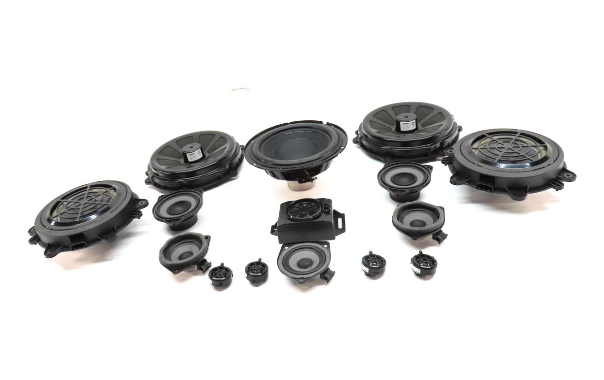 Thumbnail 2: 2014 PORSCHE CAYENNE (958) BOSE RADIO STEREO AUDIO SOUND SYSTEM SPEAKER SET/15