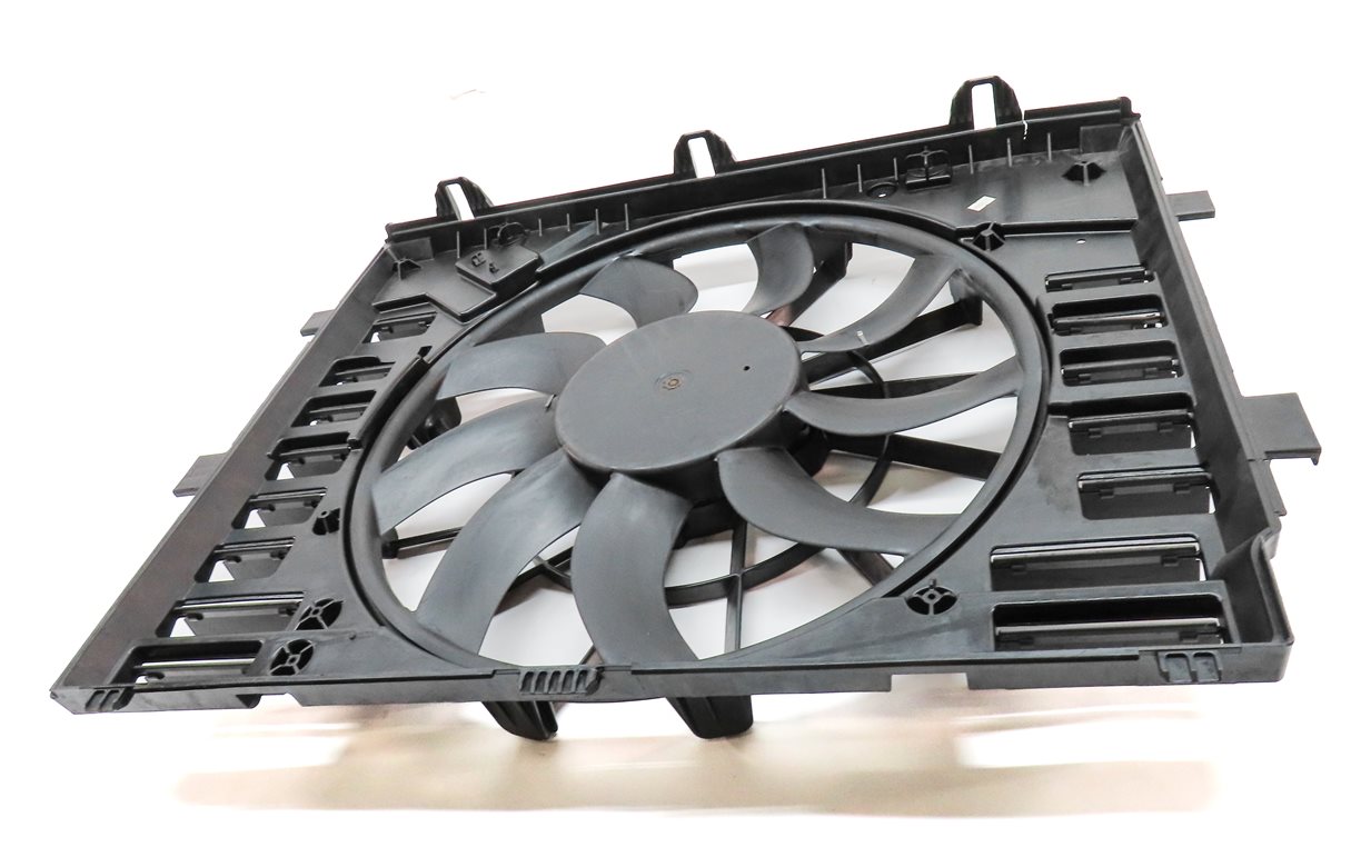Thumbnail 2: 2011-2018 PORSCHE CAYENNE (958) 3.6L ENGINE RADIATOR COOLING FAN ASSEMBLY