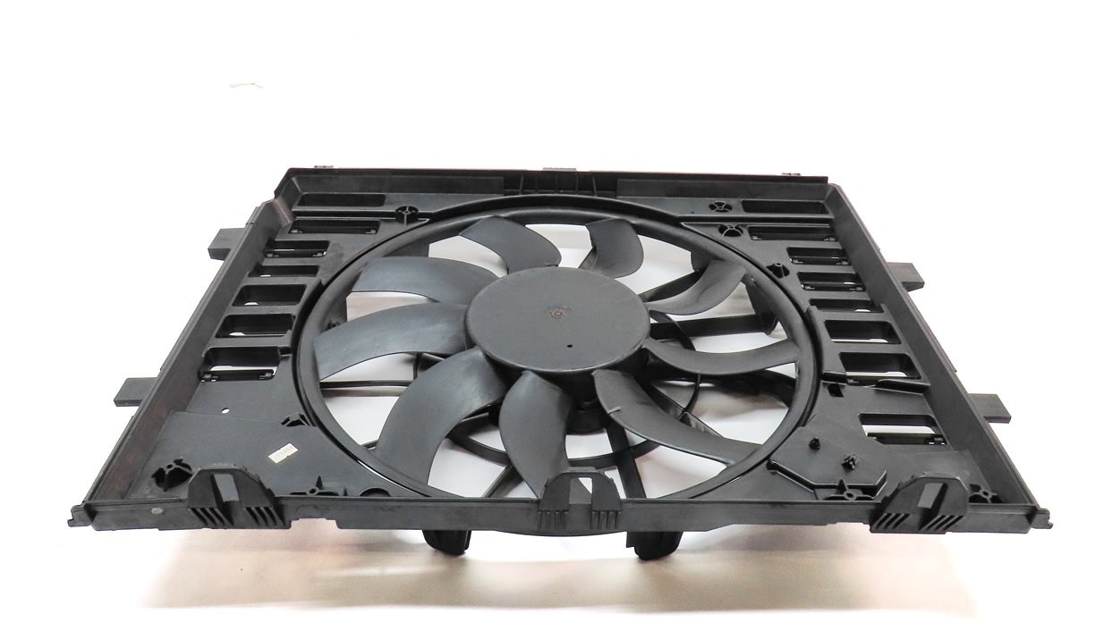 Thumbnail 4: 2011-2018 PORSCHE CAYENNE (958) 3.6L ENGINE RADIATOR COOLING FAN ASSEMBLY