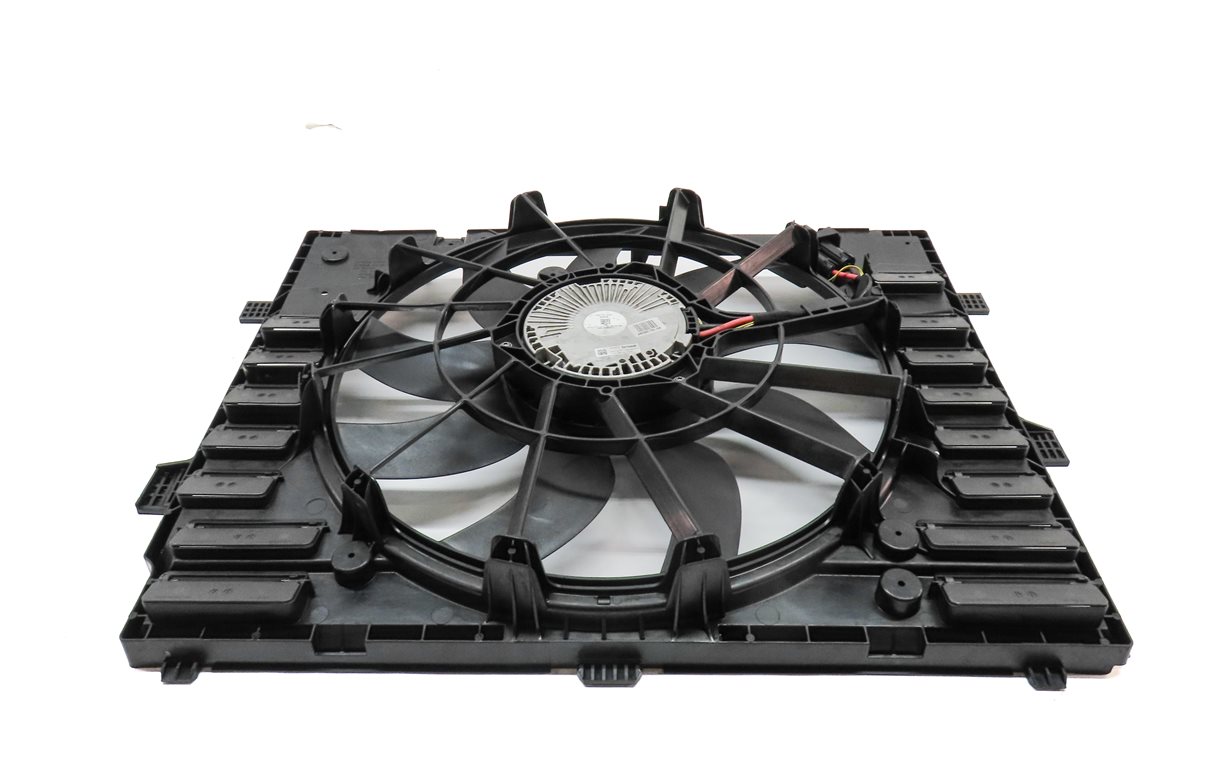 Thumbnail 5: 2011-2018 PORSCHE CAYENNE (958) 3.6L ENGINE RADIATOR COOLING FAN ASSEMBLY