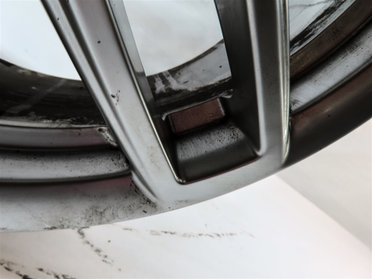 Thumbnail 23: 11-18 PORSCHE CAYENNE (958) 19x8.5 ALUMINUM ALLOY 5 DOUBLE SPOKE WHEEL RIM SET