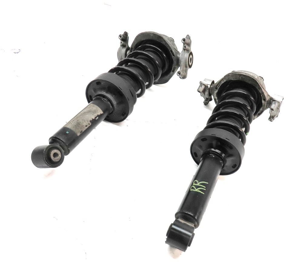 11-18 PORSCHE CAYENNE (958) REAR LEFT & RIGHT VDC VARIABLE DAMPING SHOCK STRUT