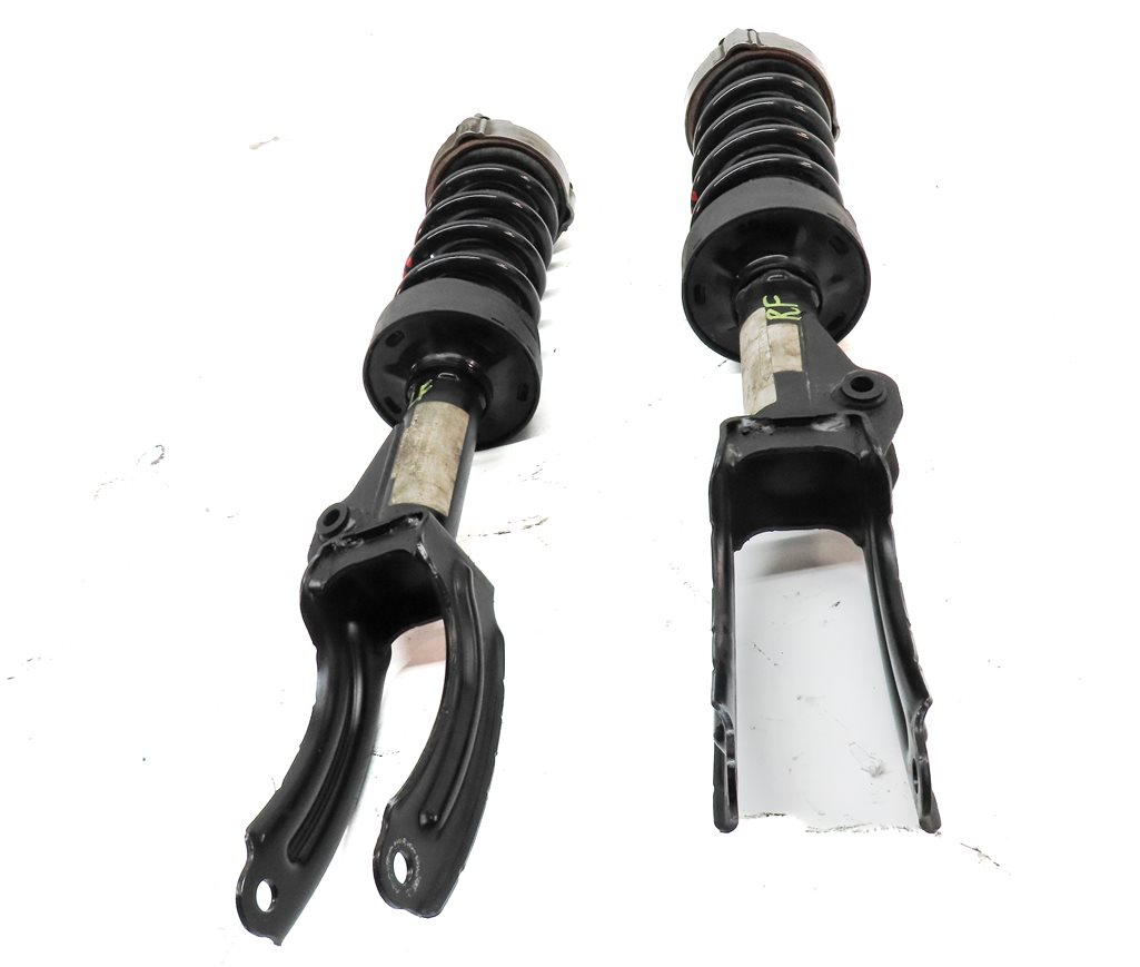 Thumbnail 2: 2011-2018 PORSCHE CAYENNE (958) FRONT LEFT & RIGHT SUSPENSION SHOCK STRUT SET 2