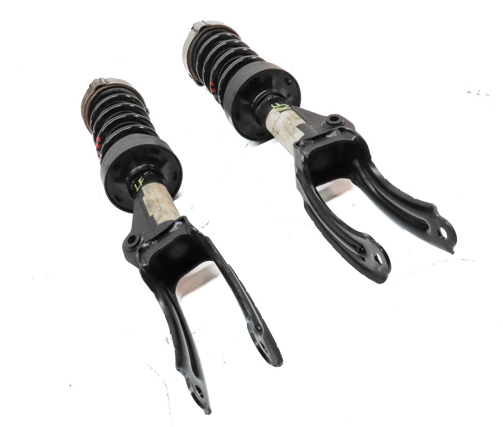 Thumbnail 3: 2011-2018 PORSCHE CAYENNE (958) FRONT LEFT & RIGHT SUSPENSION SHOCK STRUT SET 2