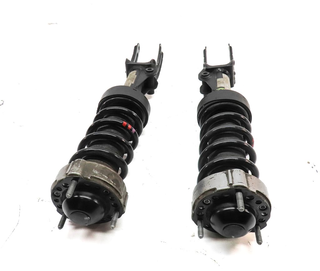 Thumbnail 4: 2011-2018 PORSCHE CAYENNE (958) FRONT LEFT & RIGHT SUSPENSION SHOCK STRUT SET 2