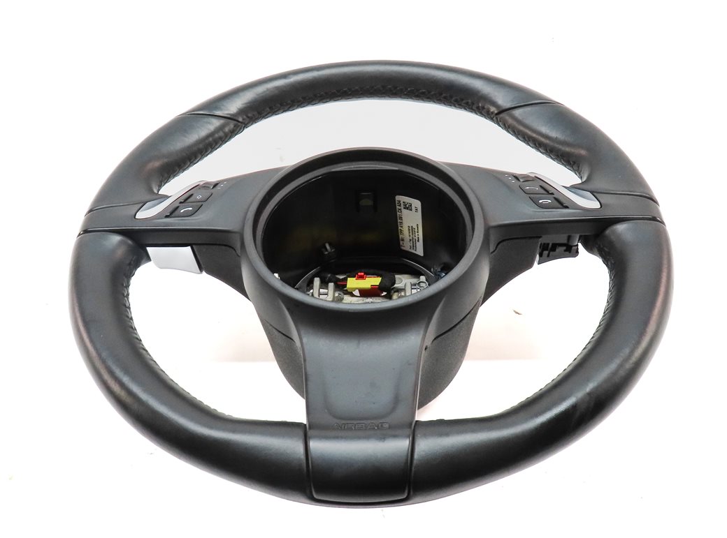 Thumbnail 2: 2011-2016 PORSCHE CAYENNE PANAMERA (958 970 G1) HEATED STEERING WHEEL (Black)