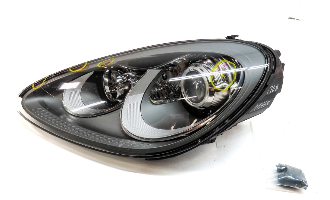 Thumbnail 3: 2011-2014 PORSCHE CAYENNE (958) LEFT FRONT DRIVER HID XENON HEADLIGHT LIGHT LAMP