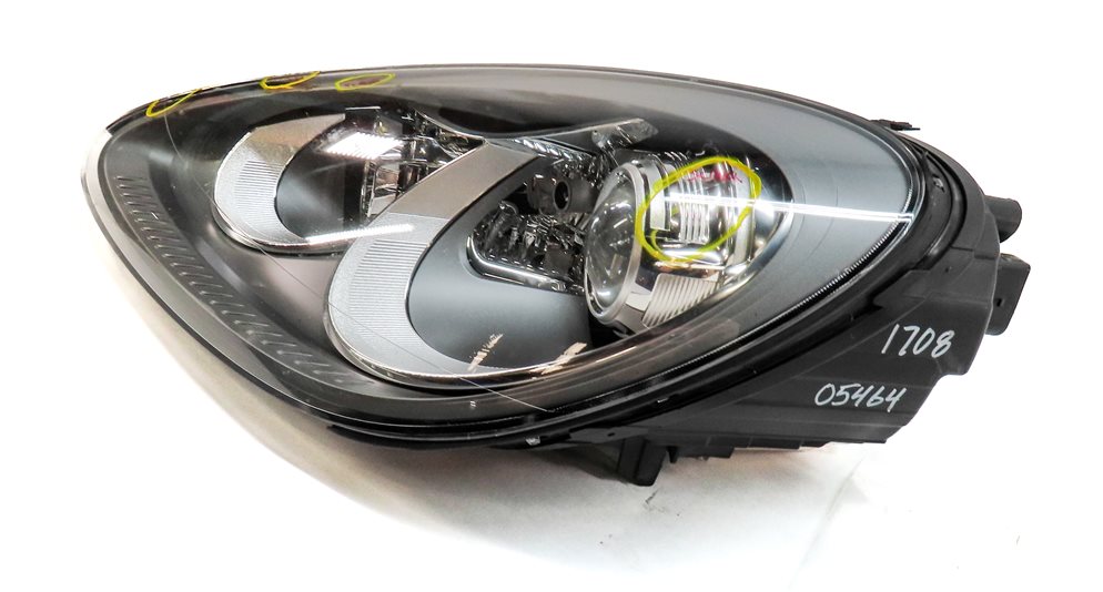 Thumbnail 4: 2011-2014 PORSCHE CAYENNE (958) LEFT FRONT DRIVER HID XENON HEADLIGHT LIGHT LAMP