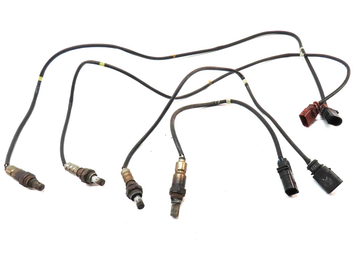 Thumbnail 3: 2015 AUDI Q7 (4L) 3.0L SUPER (CTWB) ENGINE OXYGEN O2 LAMBDA PROBE SENSOR SET/4