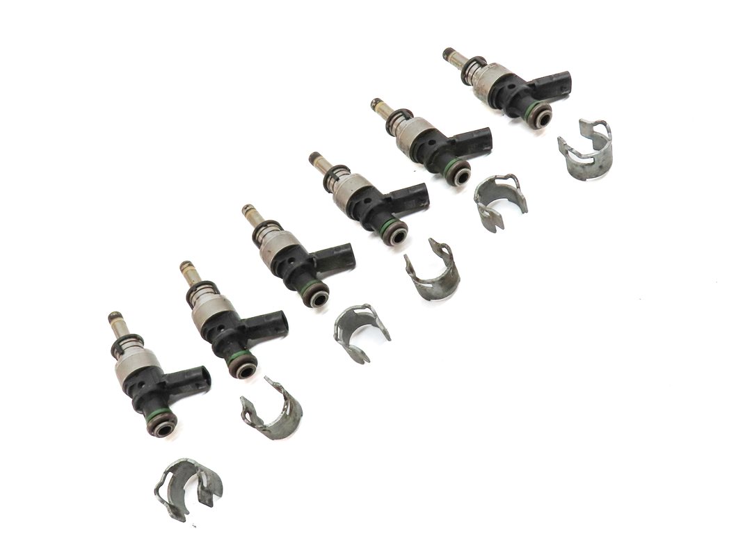 Thumbnail 3: 2011-2015 AUDI A6 A7 A8 Q5 Q7 S4 S5 (C7 D4 4L B8 8R 8T) 3.0L FUEL INJECTOR SET 6