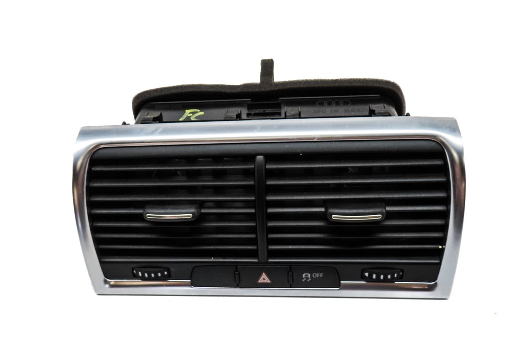 Thumbnail 2: 2015 AUDI Q7 (4L) FRONT CENTER DASH HEAT AIR AC HVAC DUAL VENT (Black)
