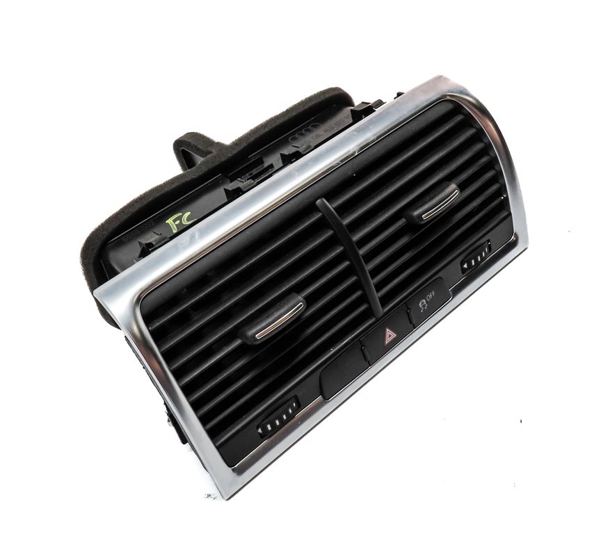 Thumbnail 3: 2015 AUDI Q7 (4L) FRONT CENTER DASH HEAT AIR AC HVAC DUAL VENT (Black)