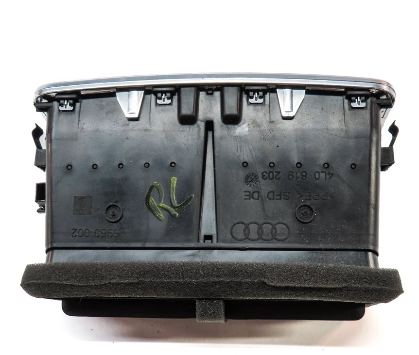 Thumbnail 5: 2015 AUDI Q7 (4L) REAR CENTER CONSOLE HEAT AIR AC HVAC DUAL VENT (Black)