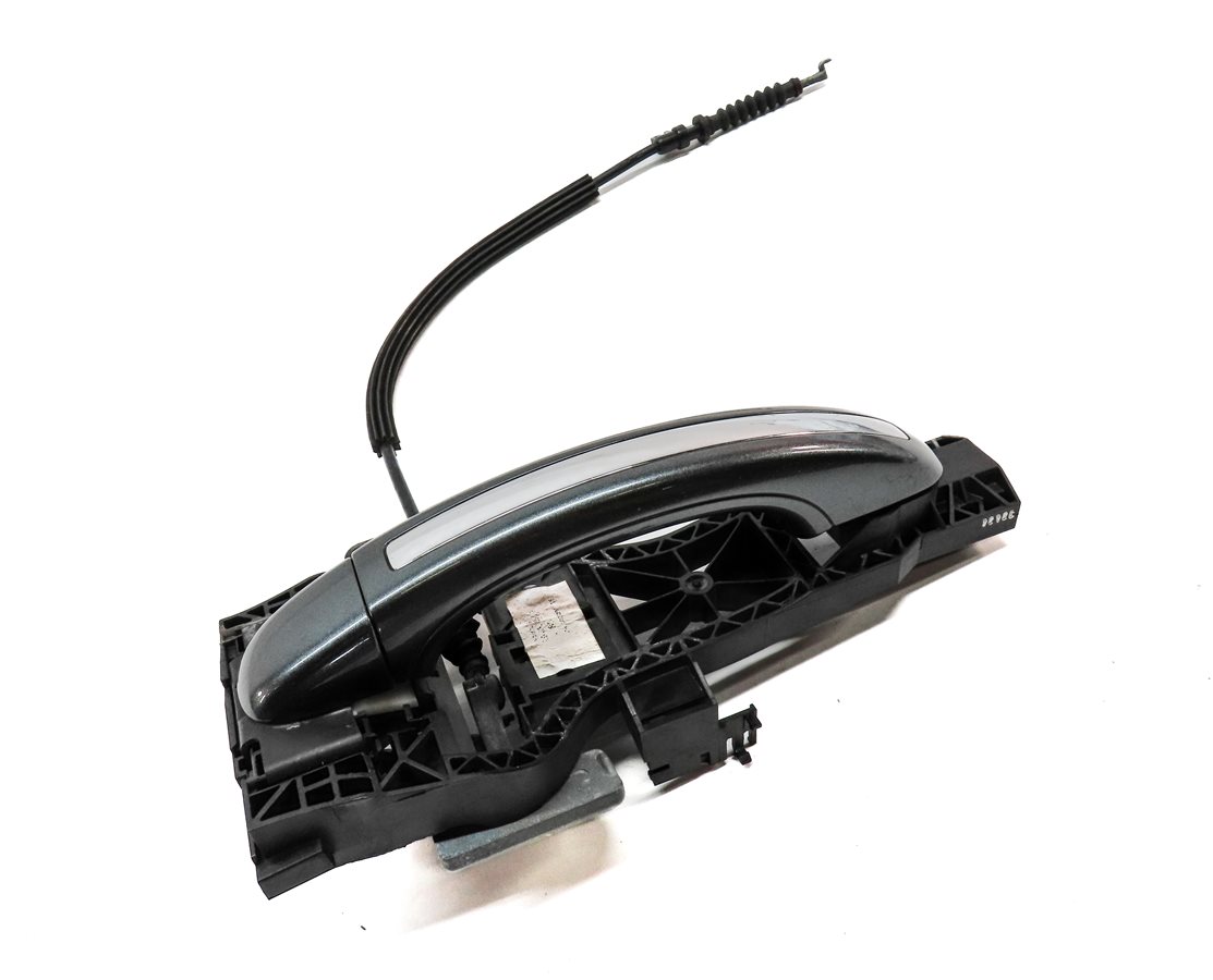 Thumbnail 3: 2007-2015 AUDI Q7 (4L) REAR LEFT KEYLESS ENTRY DOOR HANDLE (Gray)