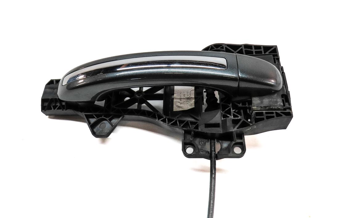 Thumbnail 4: 2007-2015 AUDI Q7 (4L) REAR LEFT KEYLESS ENTRY DOOR HANDLE (Gray)