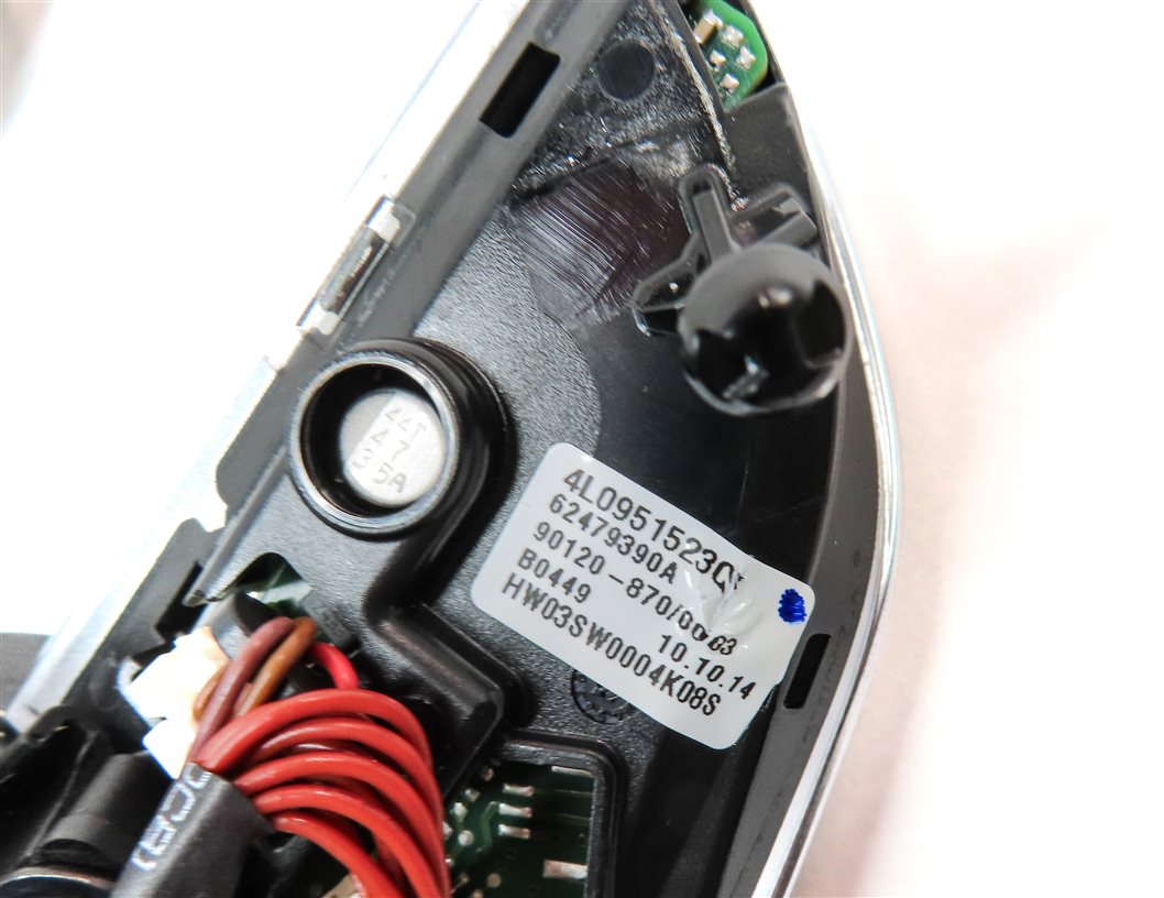 Thumbnail 7: 15 AUDI Q7 (4L) STEERING WHEEL MEDIA PHONE NAVI FUNCTION CONTROL SELECT SWITCH