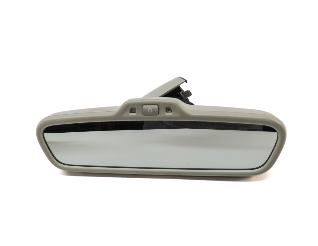 Thumbnail 3: 2010-2015 AUDI Q7 (4L) INTERIOR AUTODIM REAR VIEW MIRROR w/ COMPASS (Gray)