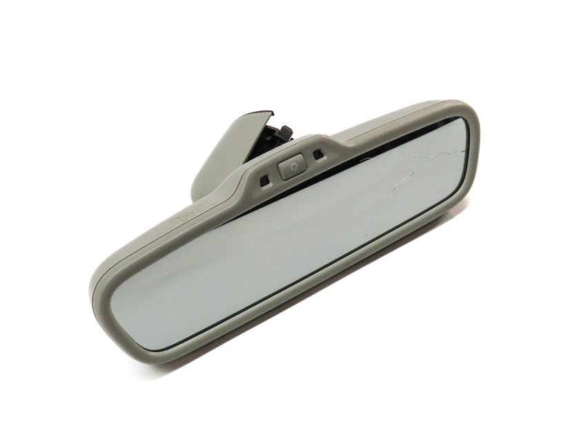 Thumbnail 4: 2010-2015 AUDI Q7 (4L) INTERIOR AUTODIM REAR VIEW MIRROR w/ COMPASS (Gray)