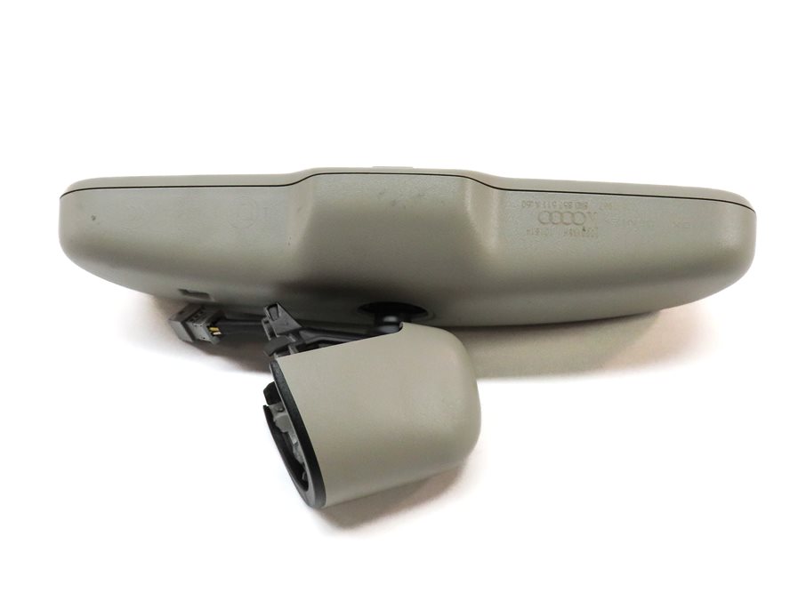 Thumbnail 5: 2010-2015 AUDI Q7 (4L) INTERIOR AUTODIM REAR VIEW MIRROR w/ COMPASS (Gray)