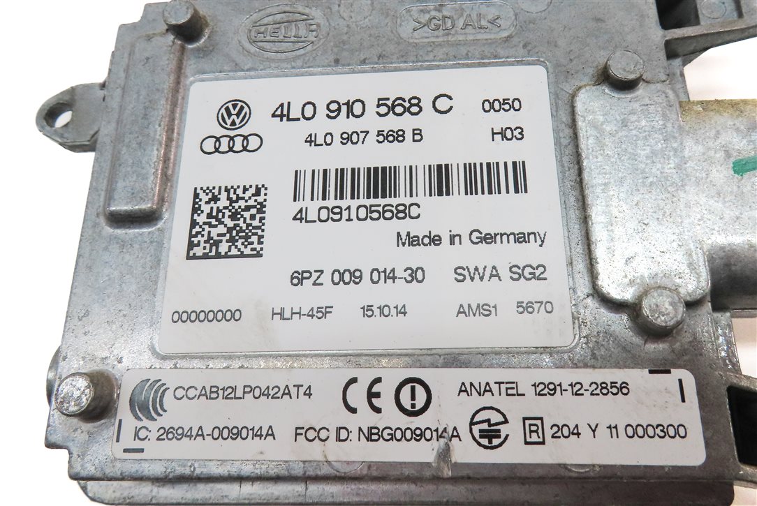 Thumbnail 5: 2013-2017 AUDI Q7 (4L 4M) LEFT DRIVER REAR LANE CHANGE BLIND SPOT MODULE (SLAVE)